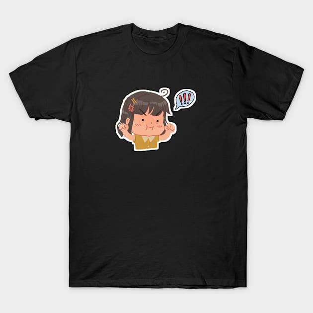 The Angry Cutie T-Shirt by Jai
